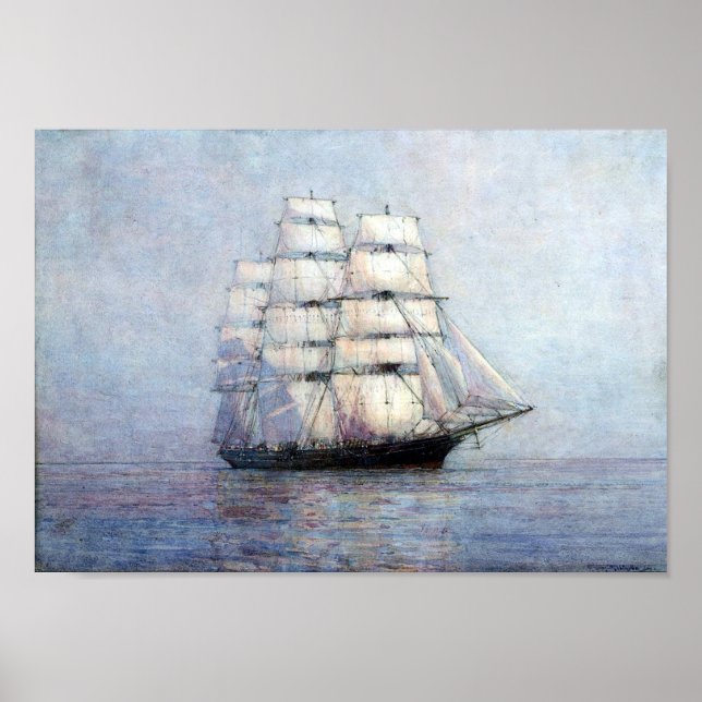 Poster Tea Clipper Cutty Sark (Frente)