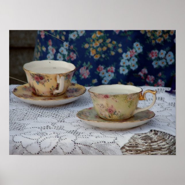 Poster Tea Cups (Frente)