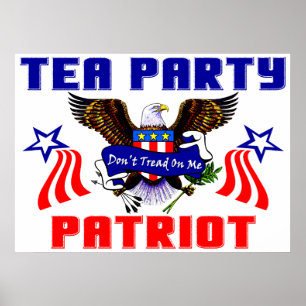 Póster Tea Party Patriot