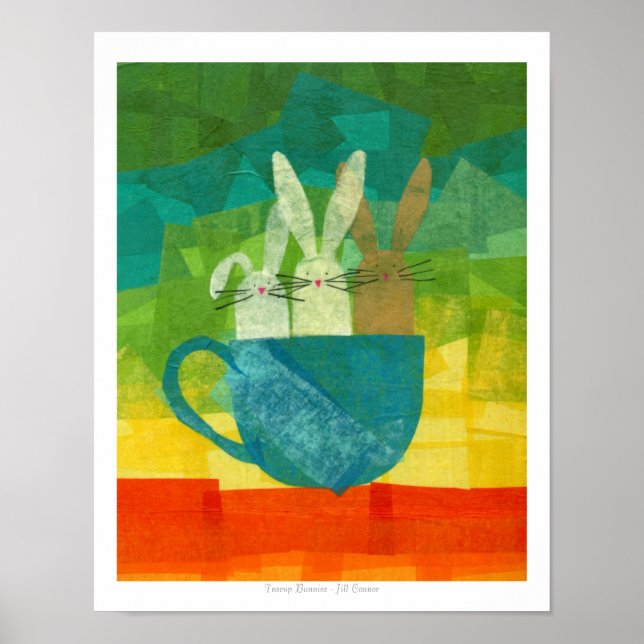 Poster Teacup Bunnies (Frente)