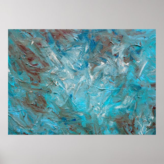 Póster Teal Profundo (Frente)