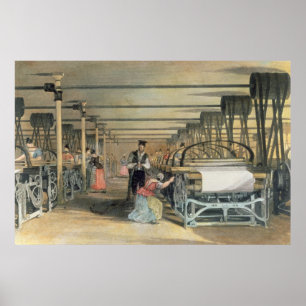 Poster Tear de poder que tece, 1834