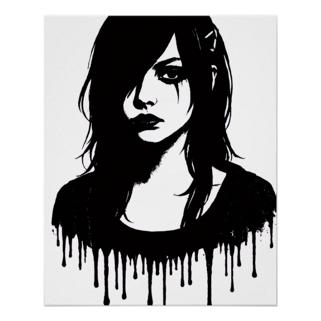 Póster Tears of Ink (Frente)