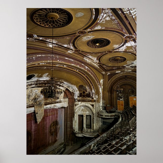 Poster Teatro Abandonado (Frente)