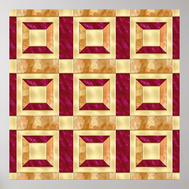 Poster Teatro Art Deco (Frente)