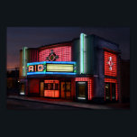 Póster Teatro Art Deco Rio, Overland Park, Kansas<br><div class="desc">As luzes cor-de-rosa do Teatro Rio acenam aos cineastas que querem desfrutar dos filmes atuais num esplendor de safra que lembra o olhar de Palm Beach dos anos 1940. O teatro, em centro Overland Park, Kansas, foi restaurado e reaberto para mostrar filmes em 2000. É um verdadeiro palácio de cinema!...</div>