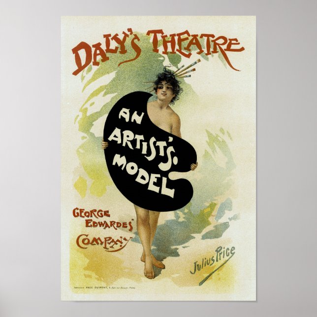 Póster Teatro de Daly (Frente)