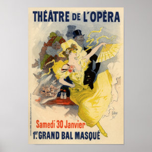 Póster Teatro de l'Opera