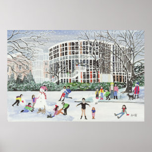 Póster Teatro de Yvonne Arnaud