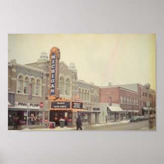 Póster Teatro Michigan
