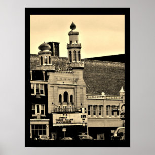 Póster Teatro oriental do inverno