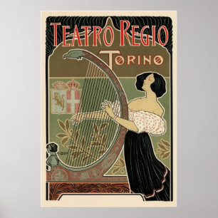Póster Teatro Regio Torino