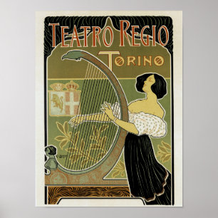 Póster Teatro Regio Torino
