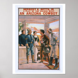 Poster Teatro Vintage Arizona