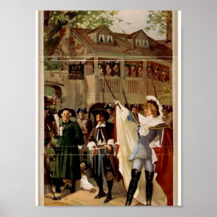 Póster Teatro Vintage Highwayman