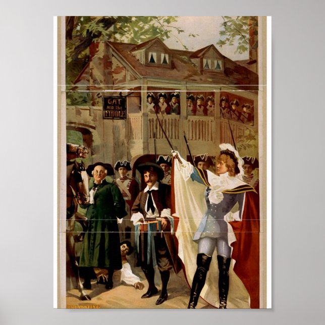 Póster Teatro Vintage Highwayman (Frente)