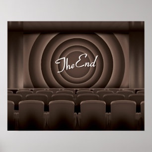 Poster Teatro Vintage Movie Cinema