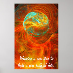 Póster Tecendo uma estrela nova -09232008