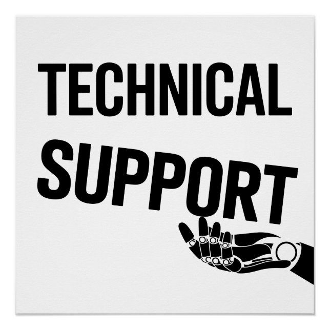 PÓSTER TECHNICAL SUPPORT (Frente)
