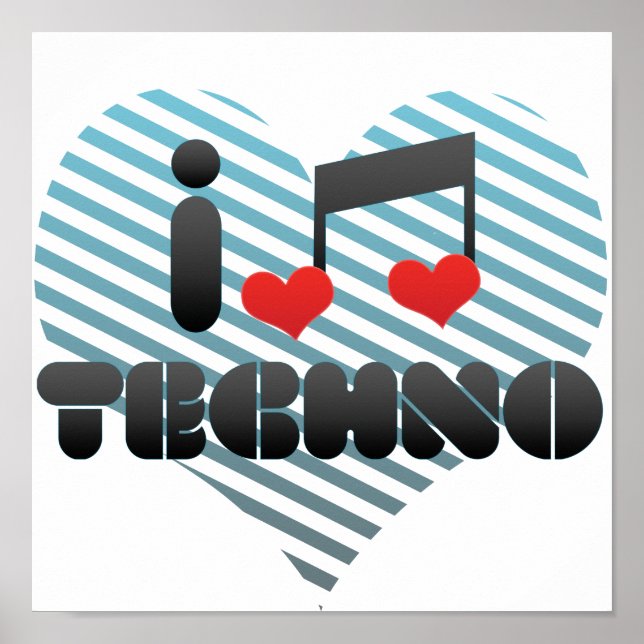 Poster Techno (Frente)