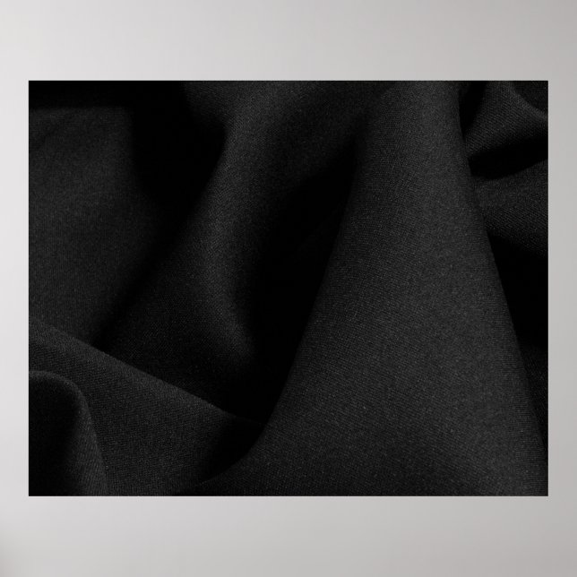 Poster Tecido preto (Frente)