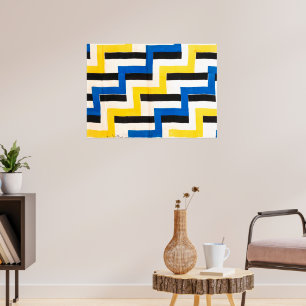 Poster Tecido simultâneo   Sonia Delaunay  