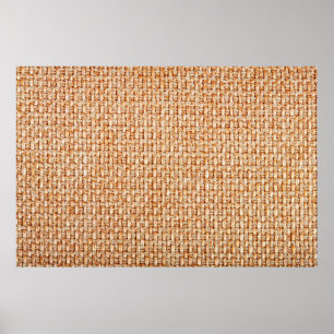 Poster Tecidos de malha real de fibras sintéticas ou de