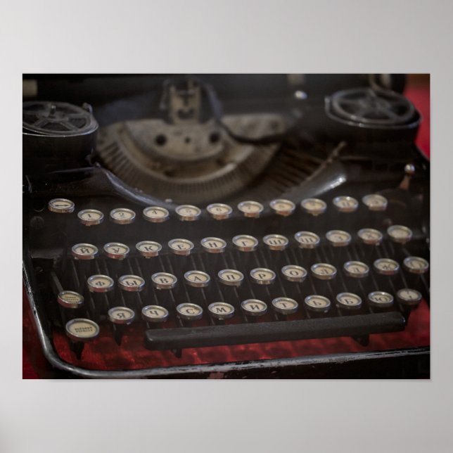 Poster Teclado do passado (Frente)