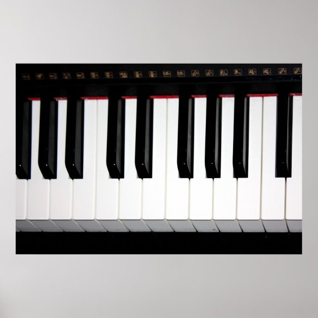 Póster Teclado Organ (Frente)