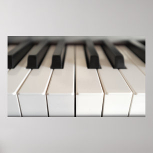 Poster Teclado para piano digital