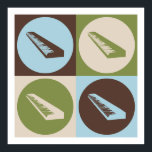 Póster Teclado pop Art<br><div class="desc">Teclado pop Art. Adquira este design divertido com seu passatempo,  ocupação ou obsessão em t-shirts,  adesivos e muito mais. Eles também fazem presentes de excelente!</div>