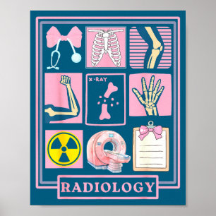 Poster Técnico de rad de raio X radiologia saúde apreciaç