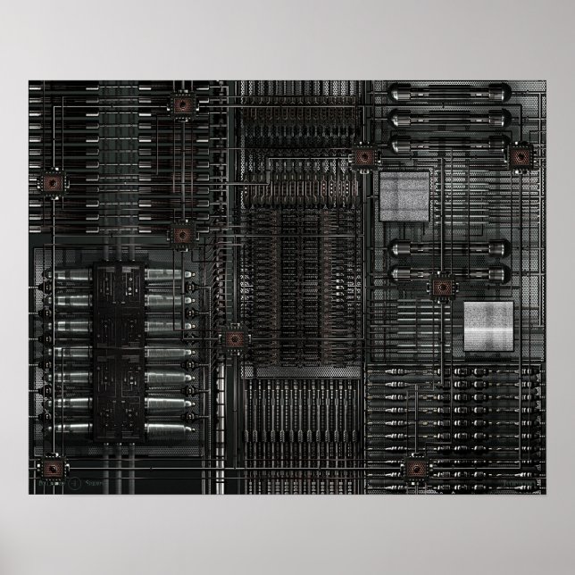 Poster Tecnocracia (Frente)