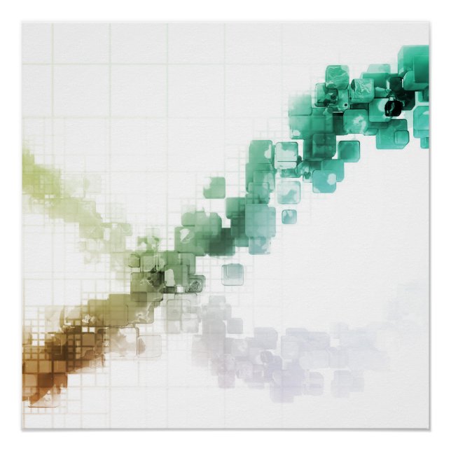 Póster Tecnologia Big Data Visualization Analytics (Frente)