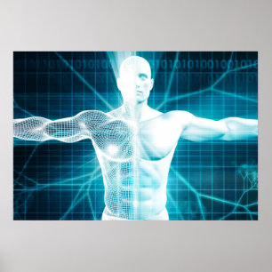 Póster Tecnologia Biotech da biotecnologia ou da biologia