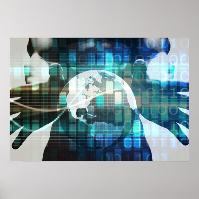 Póster Tecnologia e Inovação Disruptas no Novo Mercado (Frente)