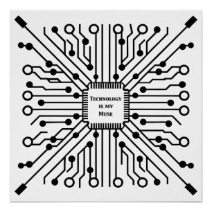 Póster Tecnologia é o meu uso