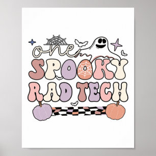 Poster Tecnologia Rad de Halloween de Radiologia Spooky R