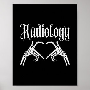 Poster Tecnologia Tem Grandes Corações Radiologia Engraça