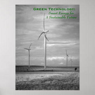 Póster Tecnologia Verde: Energia Inteligente