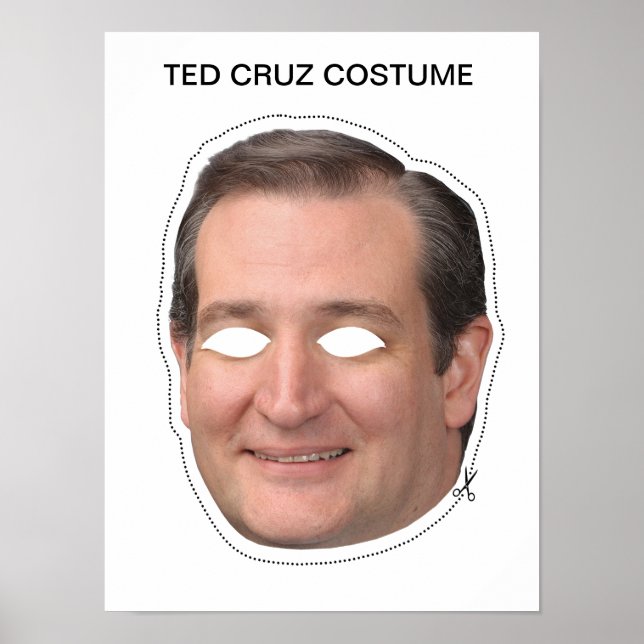 Poster Ted Cruz Costume (Frente)