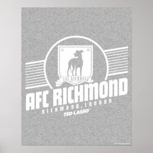 Poster Ted Lasso AFC Richmond - Gráfico de distribuição