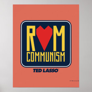 Poster Ted Lasso   Rom Comunismo Gráfico
