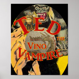 Poster Ted o Vampiro do Vinho