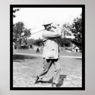 Póster Ted Ray Golf Champion 1914