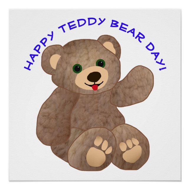 Póster Teddy Bear Day (Frente)