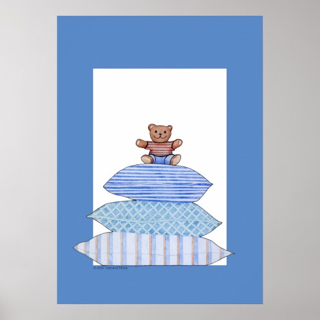 Poster Teddy Bear em Cushions (Frente)