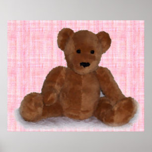 Póster Teddy Bear Plush Fotografia Pintura