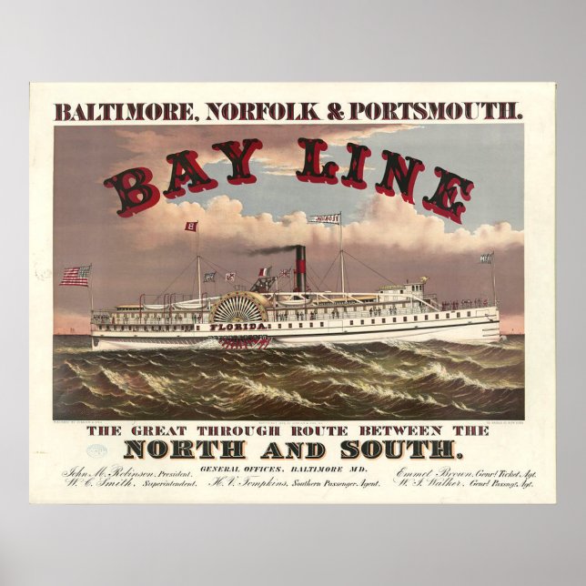 Póster TEE Ahoy (Frente)