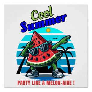 Póster Tee de Verão Camisa de Férias Design de Camisa